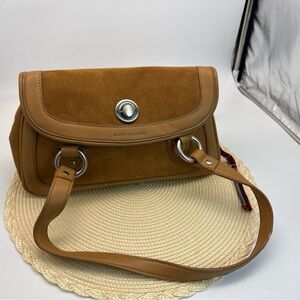 Marc Jacobs Brown Suede Shoulder Bag